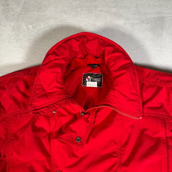 Tyrolia by Head Winter Jacket Men Size L Full Zip Snap Ski Snow 70s 80s 90s VTG - Picture 3 of 14